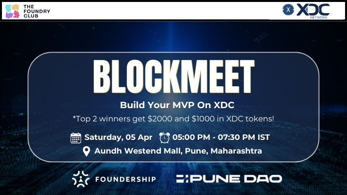 TFC Blockmeet Pune - Build on XDC
