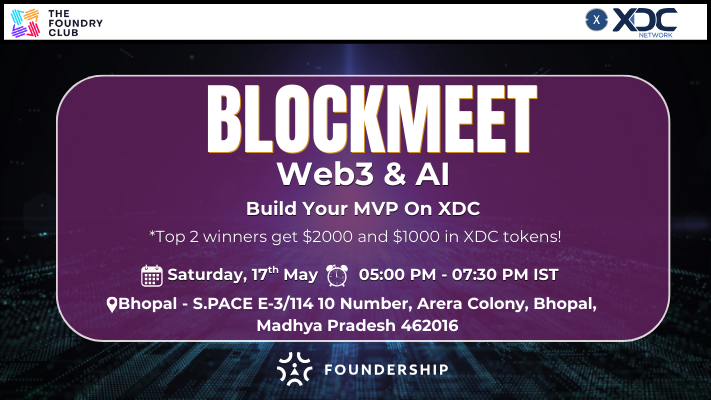 TFC Blockmeet Bhopal- Build on XDC