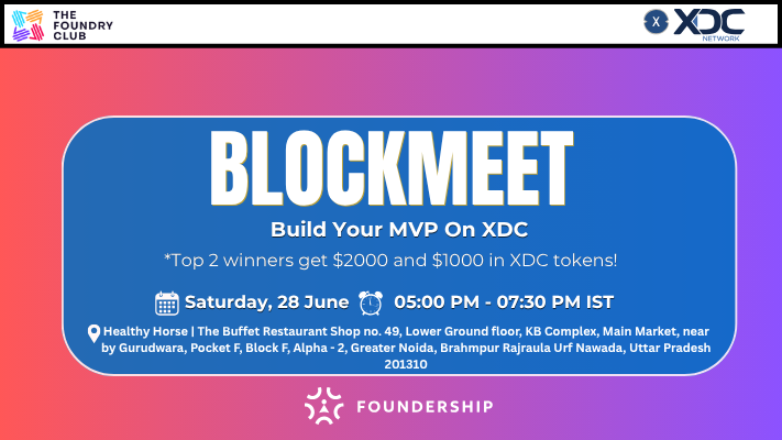 TFC Blockmeet NCR- Build on XDC