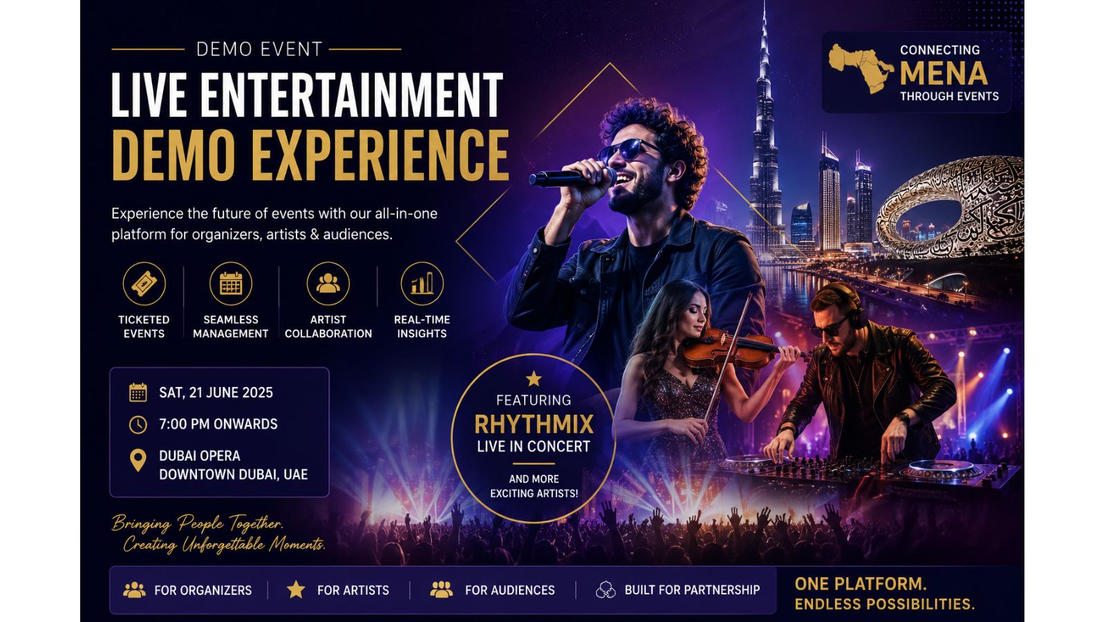 Live Entertainment Experience Dubai 2026